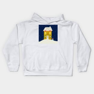 Christmas House Kids Hoodie